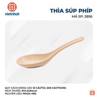 Combo 10 muỗng súp phíp Việt Nhật cao cấp thìa ăn phở cơm cháo nhà hàng khách sạn ms: 2856/2860
