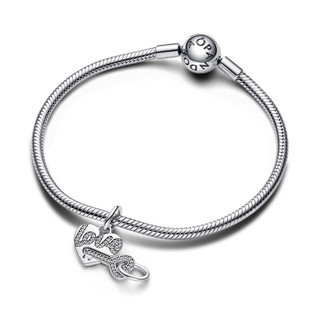 Charm Pandora Moments Bạc Trái Tim Và Chìa Khóa