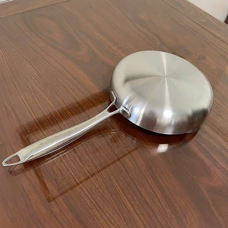 Chảo Chockmen Thành Cao sz 20cm C322 Inox 18/10 Dùng Tất Cả Bếp Chảo Chiên Rán Thành Cao