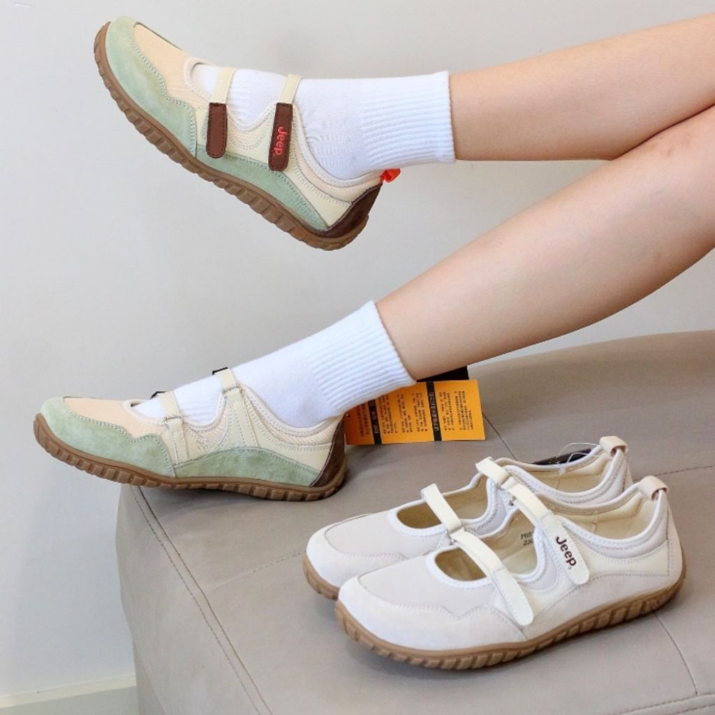 Giày Jeep Sandals Nữ Mẫu Mới Êm Ái Thoáng Khí, Giày Jeep Mary Jane Classics Thời Trang Nữ