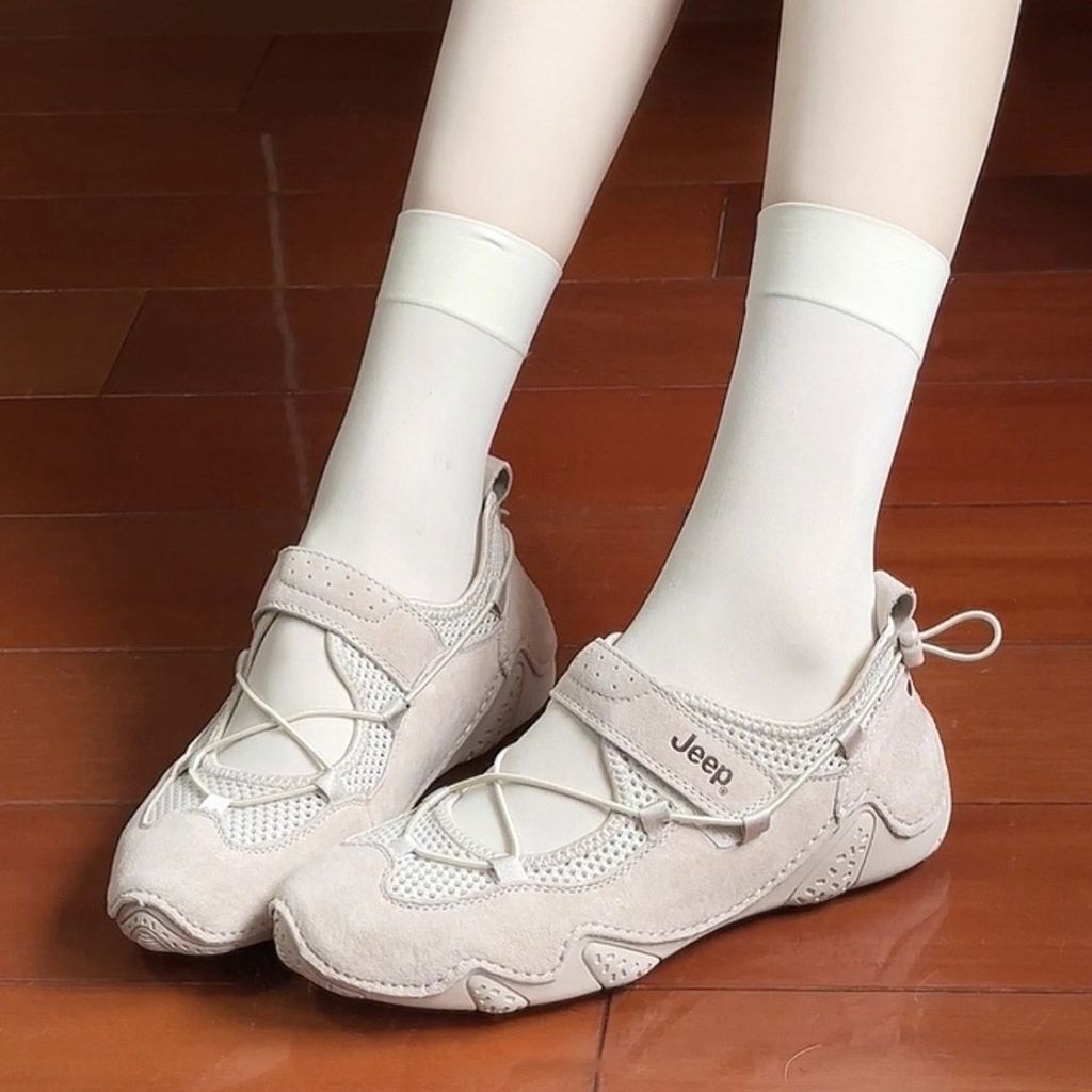 Giày Jeep Sandals Nữ Mẫu Mới Êm Ái Thoáng Khí, Giày Jeep Mary Jane Classics Thời Trang Nữ