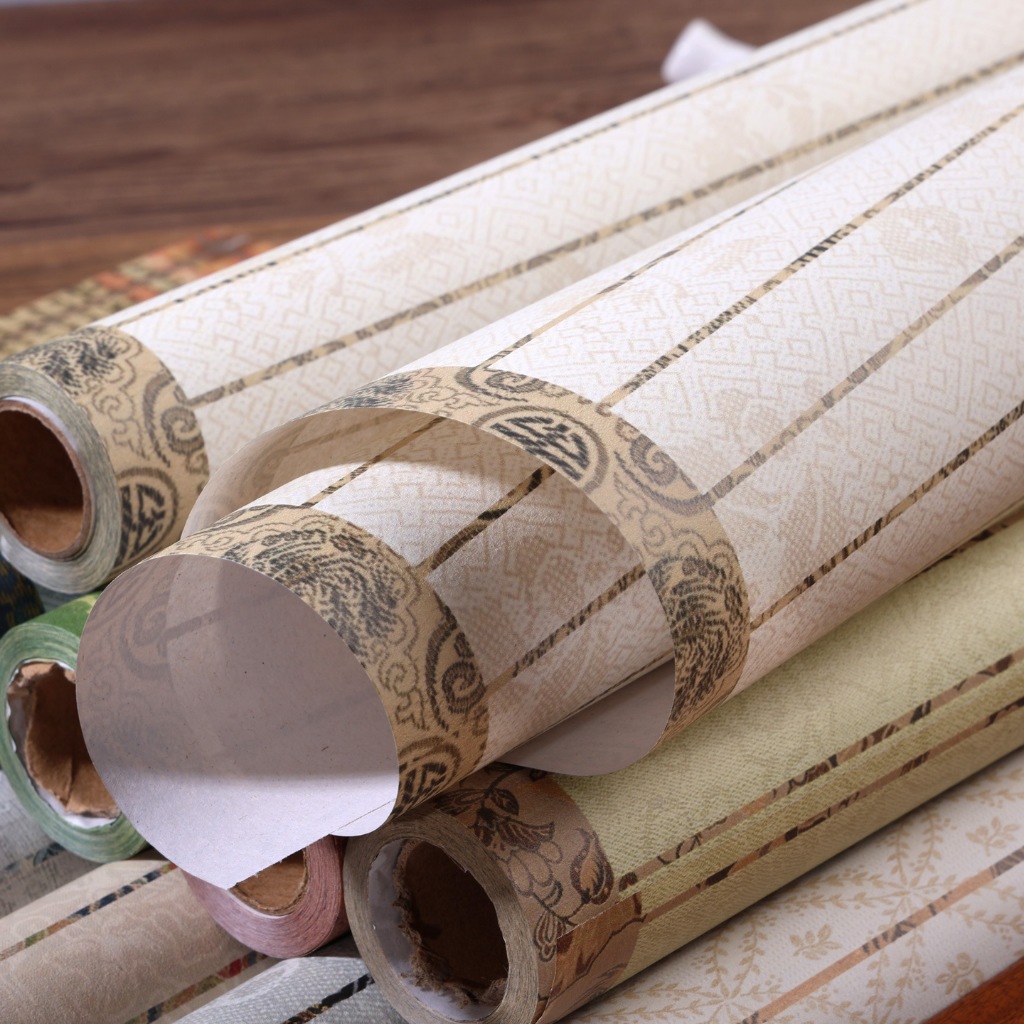 10 Mét Giấy Xuyến Chỉ Phủ Sáp Ô Dọc Hoa Văn Viền Gấm Truyền Thống Luyện Viết Thư Pháp
