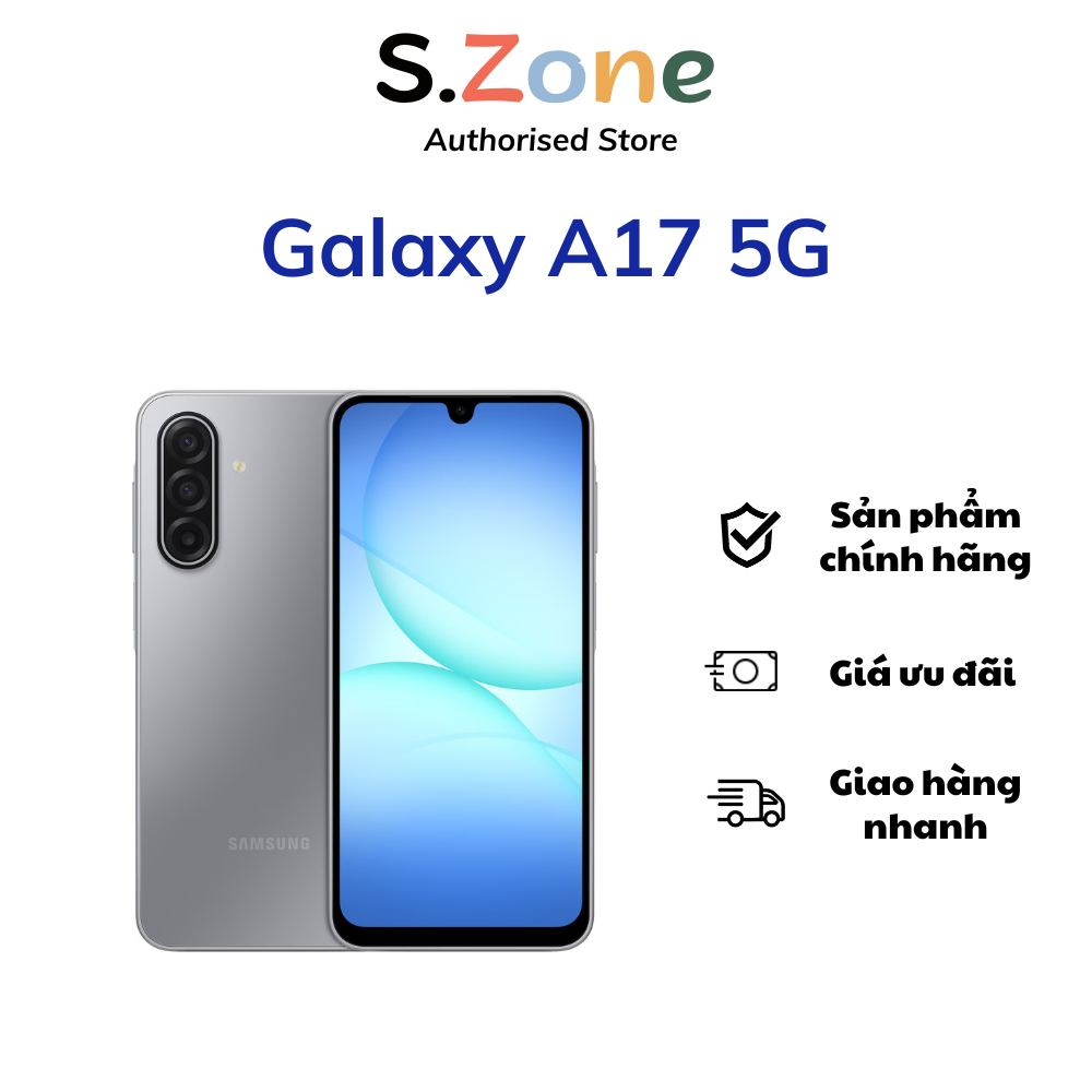 Điện Thoại Samsung Galaxy A17 5G - Hàng Chính Hãng | BigBuy360 - bigbuy360.vn