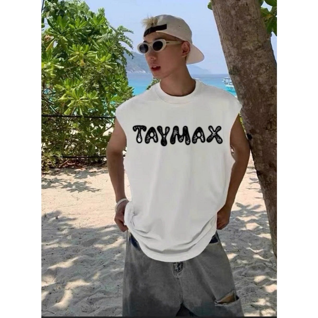 Áo thun Tanktop Cổ tròn TAYMAX Localbrand ICVCVNI Unisex Cotton