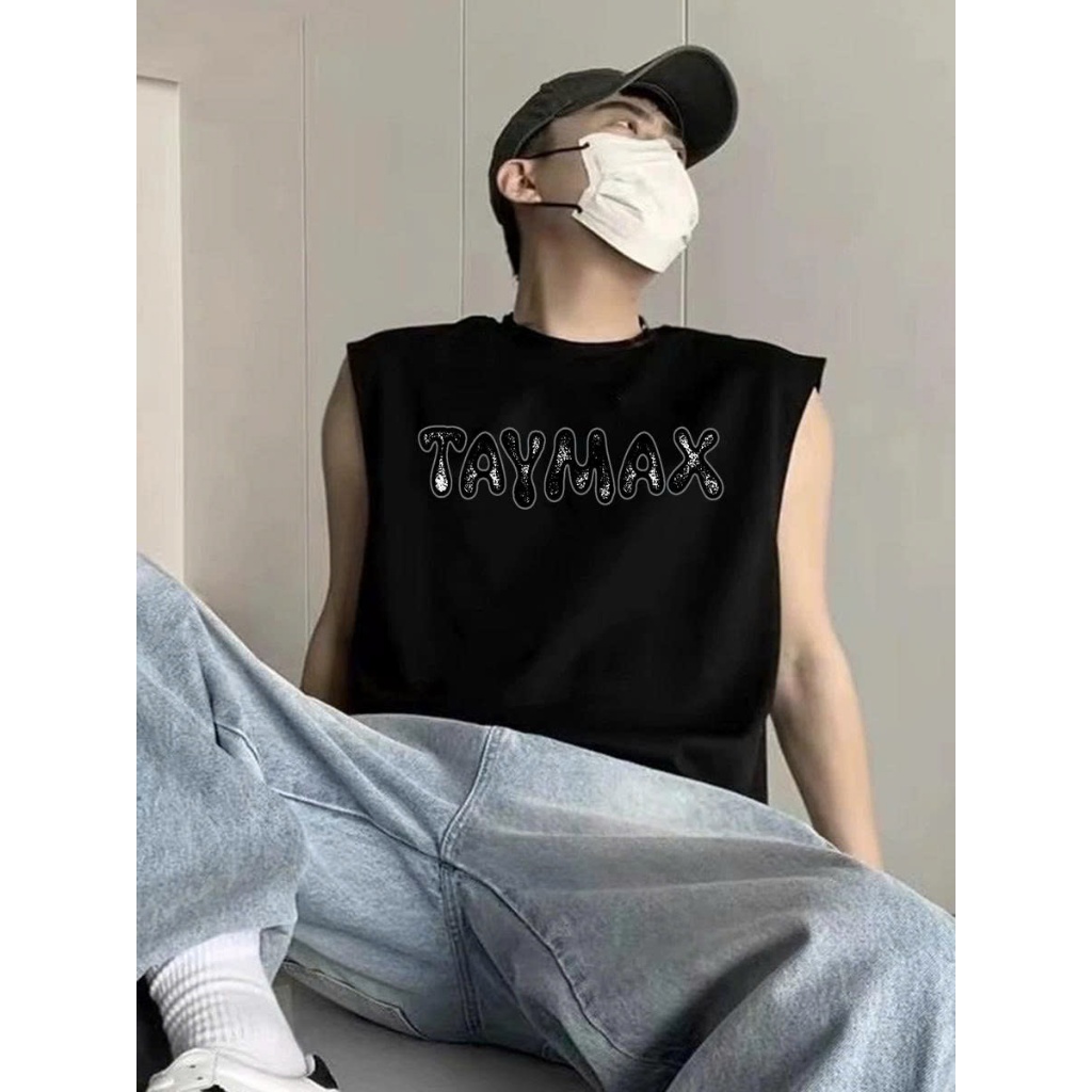 Áo thun Tanktop Cổ tròn TAYMAX Localbrand ICVCVNI Unisex Cotton