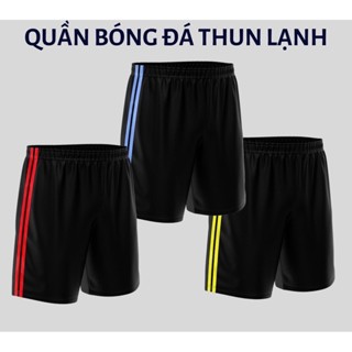 Quần bóng đá nam quần thể thao Thun Lạnh cotton 4 size từ 45kg-85kg