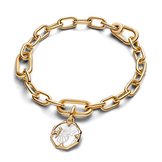 Charm Treo Pandora ME Mạ Vàng 14k Biểu Tượng Bươm Bướm
