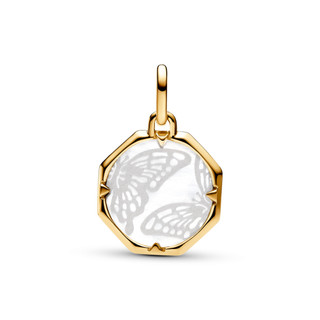 Charm Treo Pandora ME Mạ Vàng 14k Biểu Tượng Bươm Bướm
