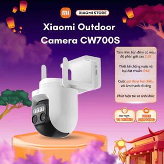 Camera Ngoài Trời Xiaomi CW700S Độ Phân Giải 2.5K, 360 Độ, Phát Hiện Chuyển Động - Bảo Hành 12 Tháng