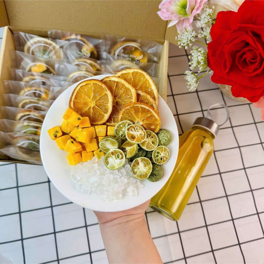 (Giá Sỉ) Trà Detox Chanh Dây Kim Quất Triệu Lộ Tư (Gói Lẻ) Đẹp Da, Mát Gan, Thanh Nhiệt Cơ Thể