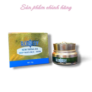 Kem Rosy Trắng Da Giúp Ngừa Mụn Thâm 15gram Chính Hãng.