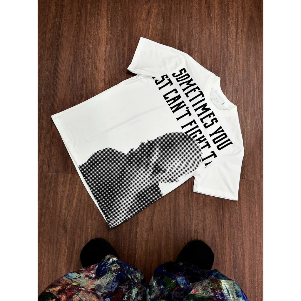 Áo thun Stee Cổ tròn SOMETIMES YOU Localbrand ICVCVNI Unisex Cotton
