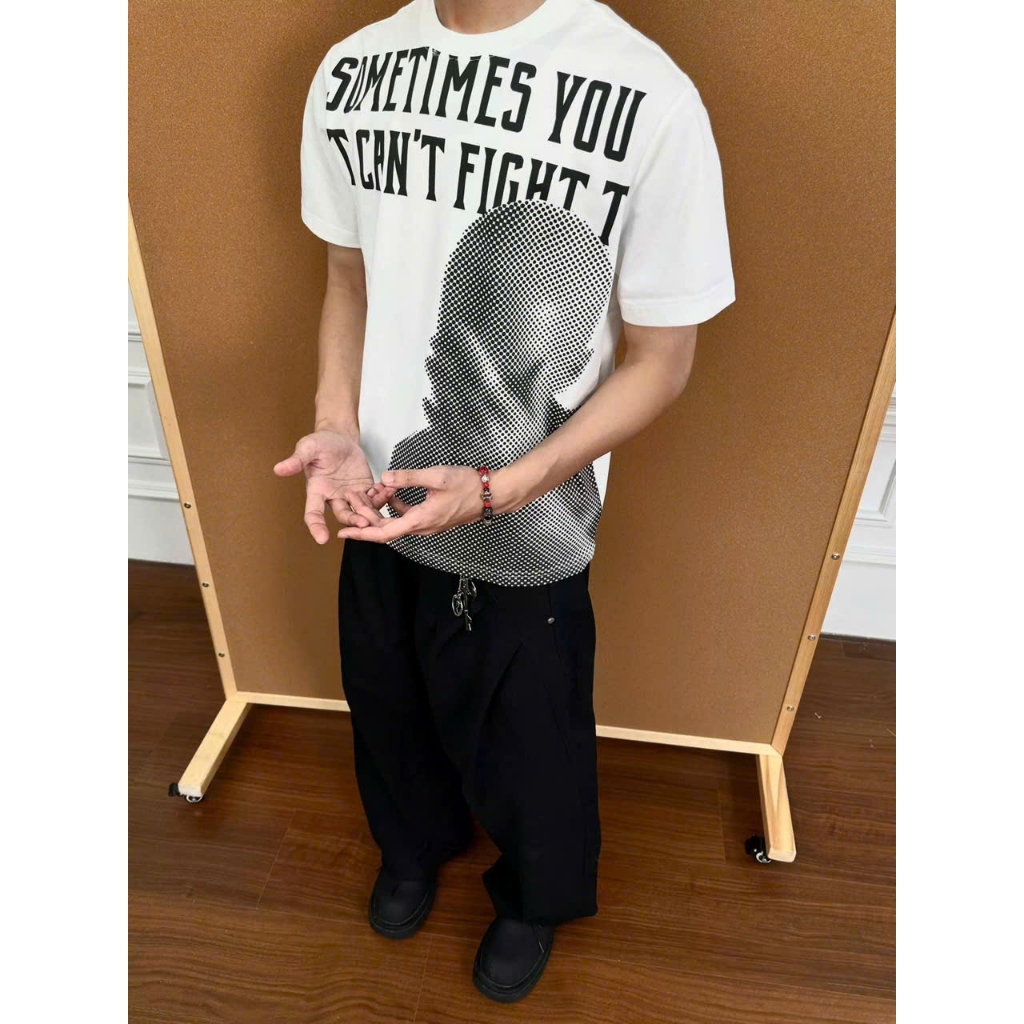 Áo thun Stee Cổ tròn SOMETIMES YOU Localbrand ICVCVNI Unisex Cotton