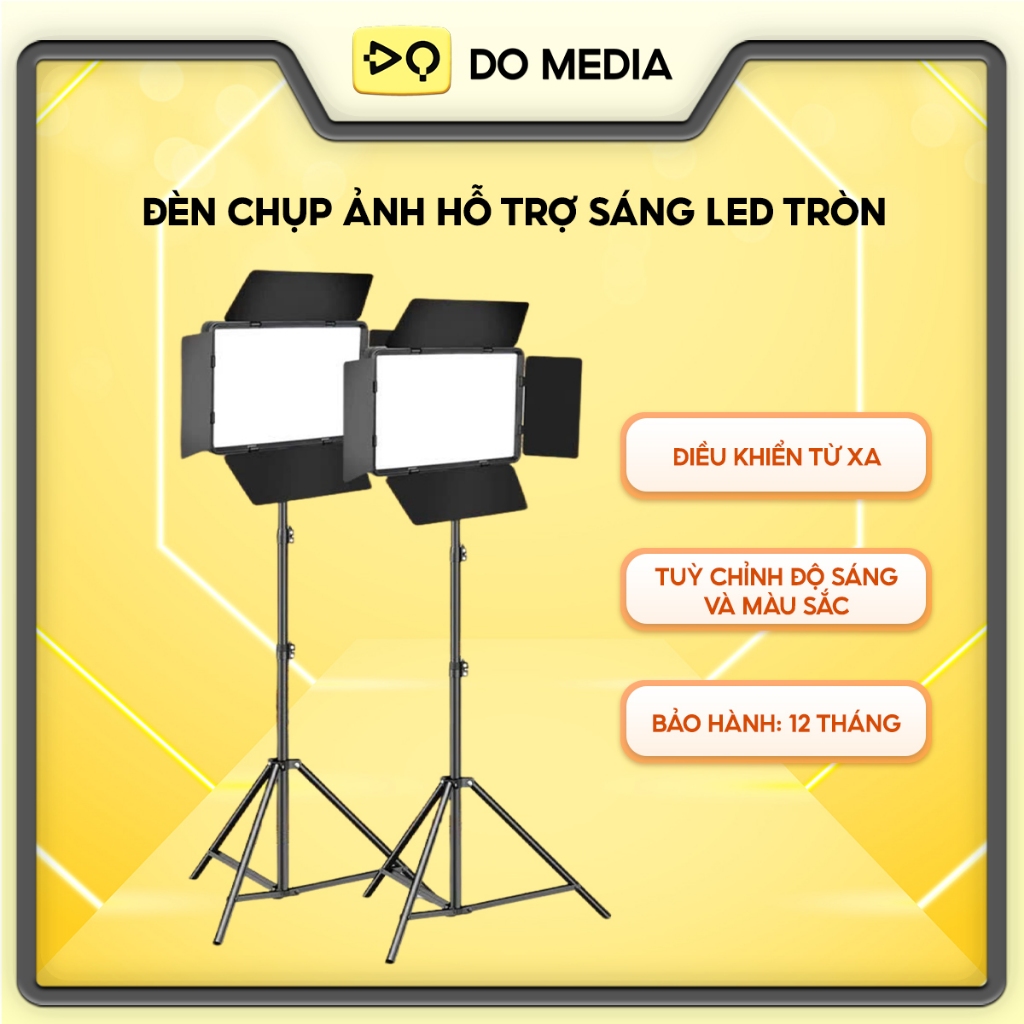 Đèn led chụp ảnh livestream studio selfie PRO 600 800 kèm tripod để ...