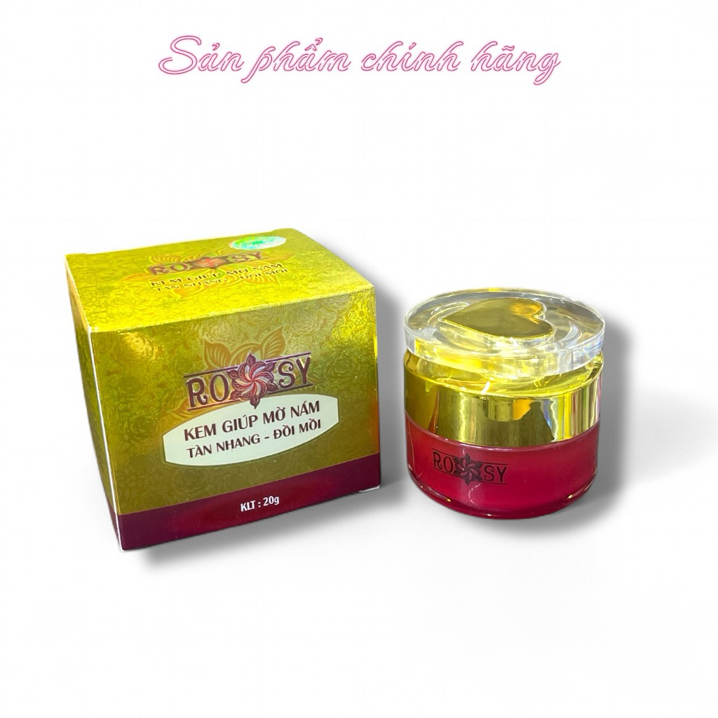 Kem Rosy Giúp Mờ nám Tàn Nhang Đồi Mồi 20gram Chính Hãng