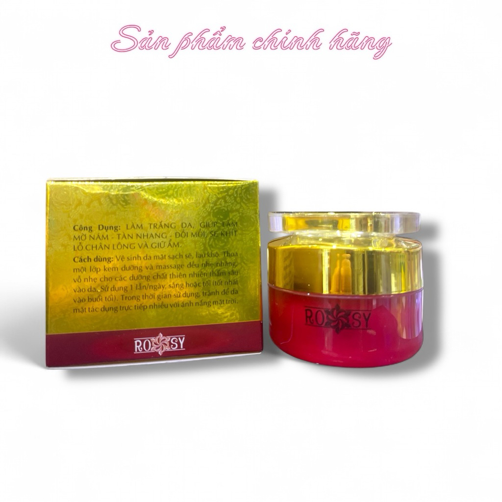 Kem Rosy Giúp Mờ nám Tàn Nhang Đồi Mồi 20gram Chính Hãng