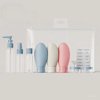 Bộ Chiết Mỹ Phẩm 11 Chi Tiết - Thiết Kế Thông Minh Chống Rò Rỉ & Chất Liệu An Toàn