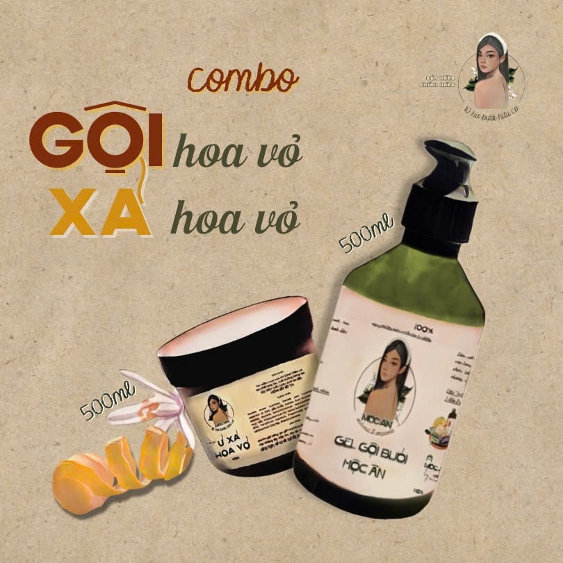 [𝟭𝟬𝗵𝗮 𝒃ư𝒐̛̉𝒊 𝒉𝒖̛̃𝒖 𝒄𝒐̛] FULLSIZE combo GỘI XẢ - kích thích mọc tóc - suôn mềm mượt tóc