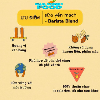 [DATE MỚI] THÙNG 6 HỘP 1L, LỐC 3 HỘP - Sữa Yến Mạch Oatside Không Đường Ít Calo, Oatside Socola 1L/180ML