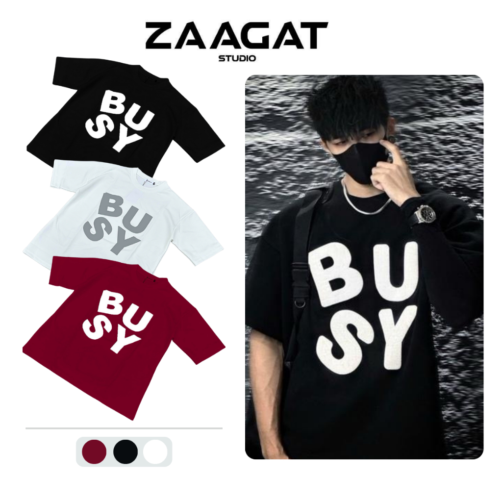 (Xả Kho) Áo Thun Unisex Zaagat Studio - Áo Phông Basic Form Rộng Cổ Tròn Chất Liệu Cotton Thái Thoáng Mát Dễ Mặc