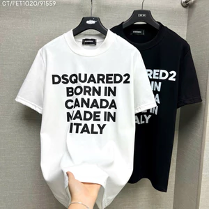 Áo Thun DQ2 Unisex Nam Nữ Chất Vải Cotton 2 Chiều Dày Dặn Không Xù Lông