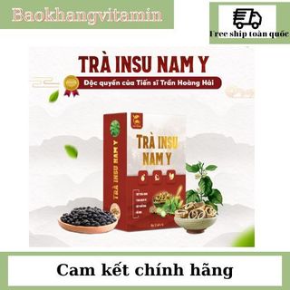 Trà thảo mộc INSU nam y tiến sĩ trần hoàng hải hỗ trợ ổn định đường huyết, giảm tiểu đêm