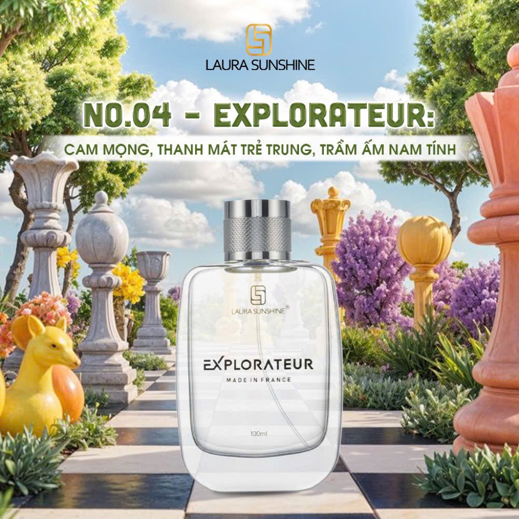 Nước Hoa Nam Laura Paris No4 Nhật Kim Anh - Exporater
