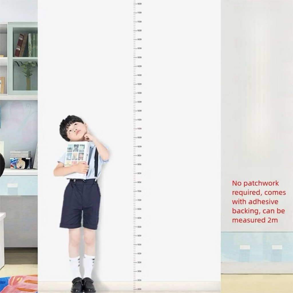 Thước đo chiều cao dán tường chiều dài 2m có thể tháo rời