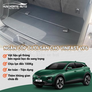 Tấm Ngăn Cốp Dưới Cho Xe VinFast VF6 & VF7 Tăng Không Gian Để Đồ Giúp Xe Gọn Gàng Thẩm Mỹ Tiện Dụng