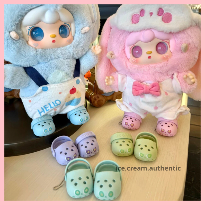 [Hỏa tốc]  Một Túi mù móc khoá Yooki Crocs, phụ kiện giày búp bê Yooki 400% chính hãng
