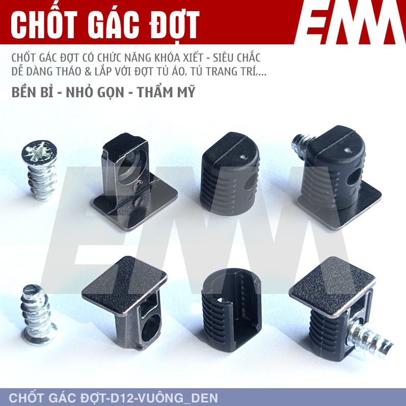 Chốt gác đợt D12 - Đợt gác chắc chắn cho ngành mộc - CNC - EMA
