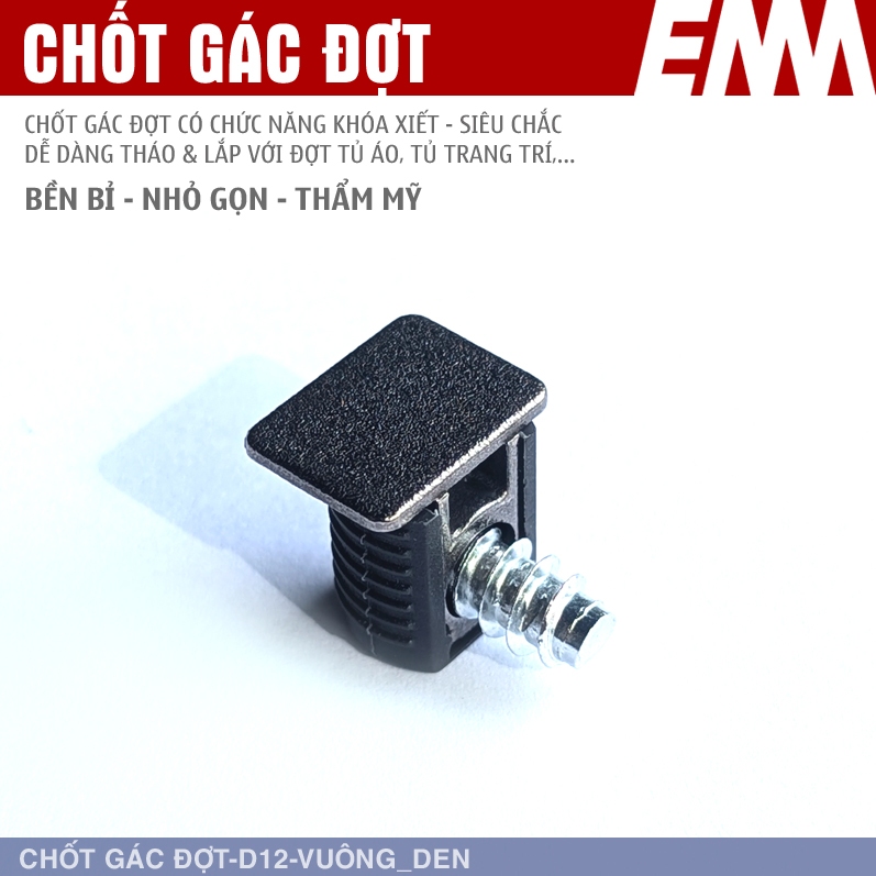 Chốt gác đợt D12 - Đợt gác chắc chắn cho ngành mộc - CNC - EMA