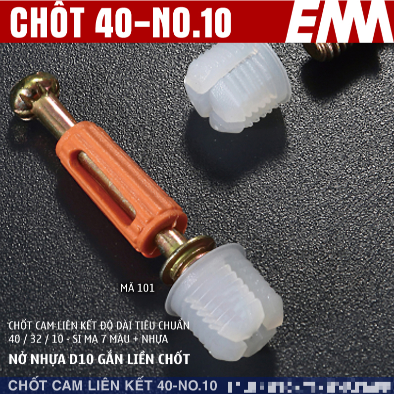 SỈ - Ốc cam D12 - Ốc cam D15 - Liên kết thông dụng ngành mộc D12 - EMA