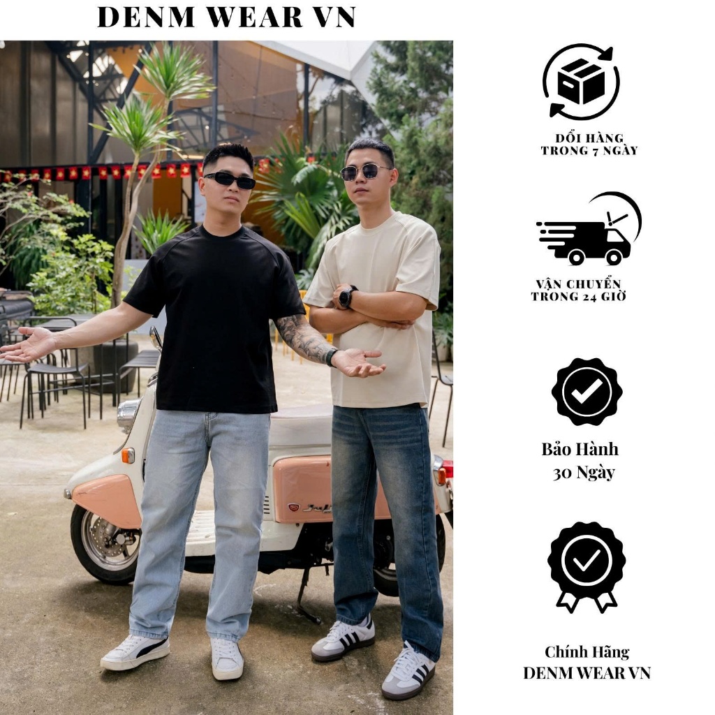 Quần Jeans Nam Ống Suông Regular Màu MIST BLUE & BLUE DUSTY [DENM WEAR ] Jean Ống Suông Rộng Basic | Shopee Việt Nam