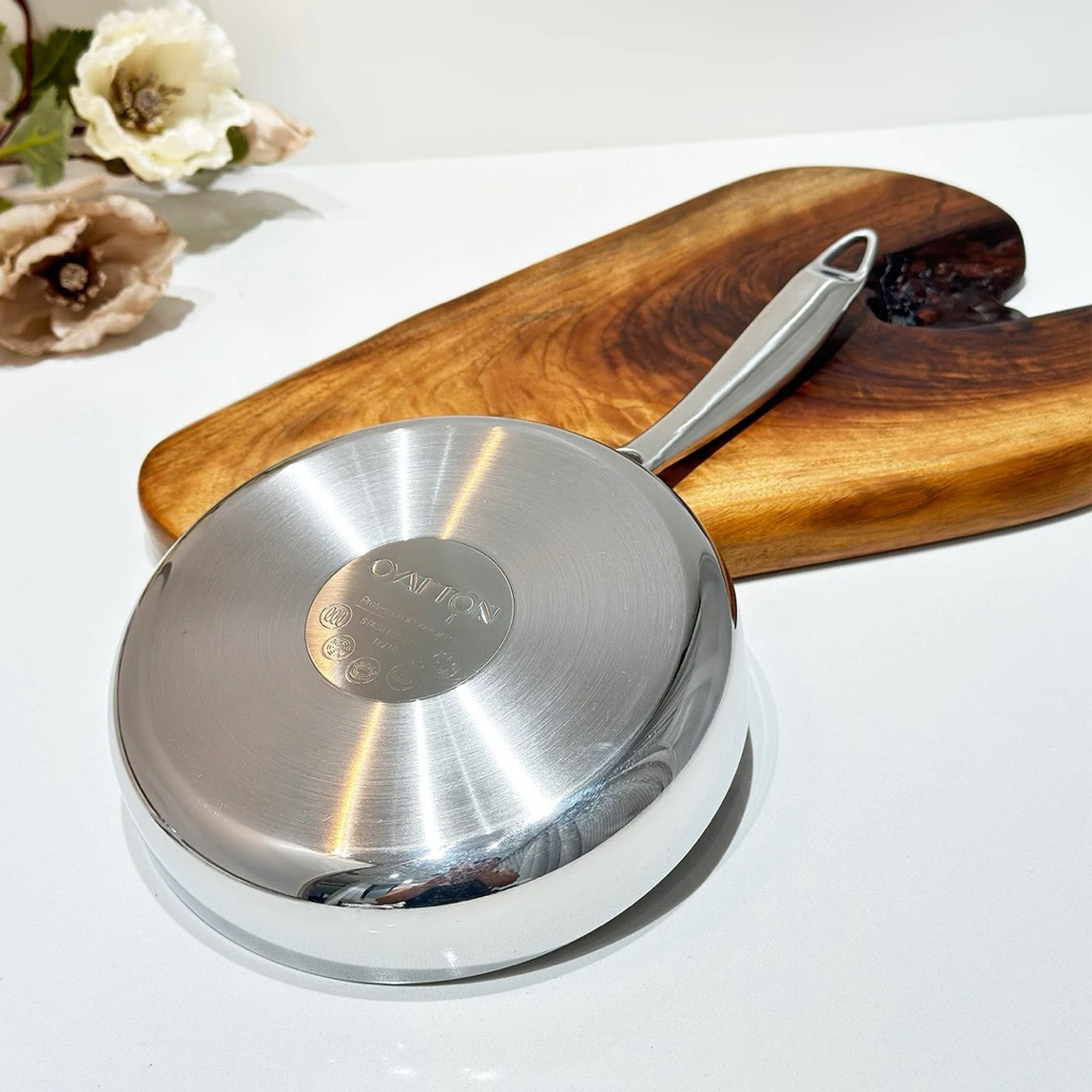 Chảo 18cm Thành Cao Oyatton Inox 18/10 O318