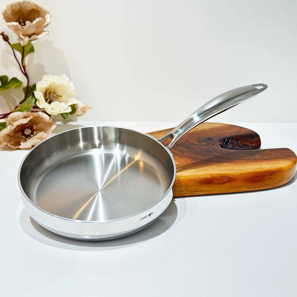 Chảo 18cm Thành Cao Oyatton Inox 18/10 O318