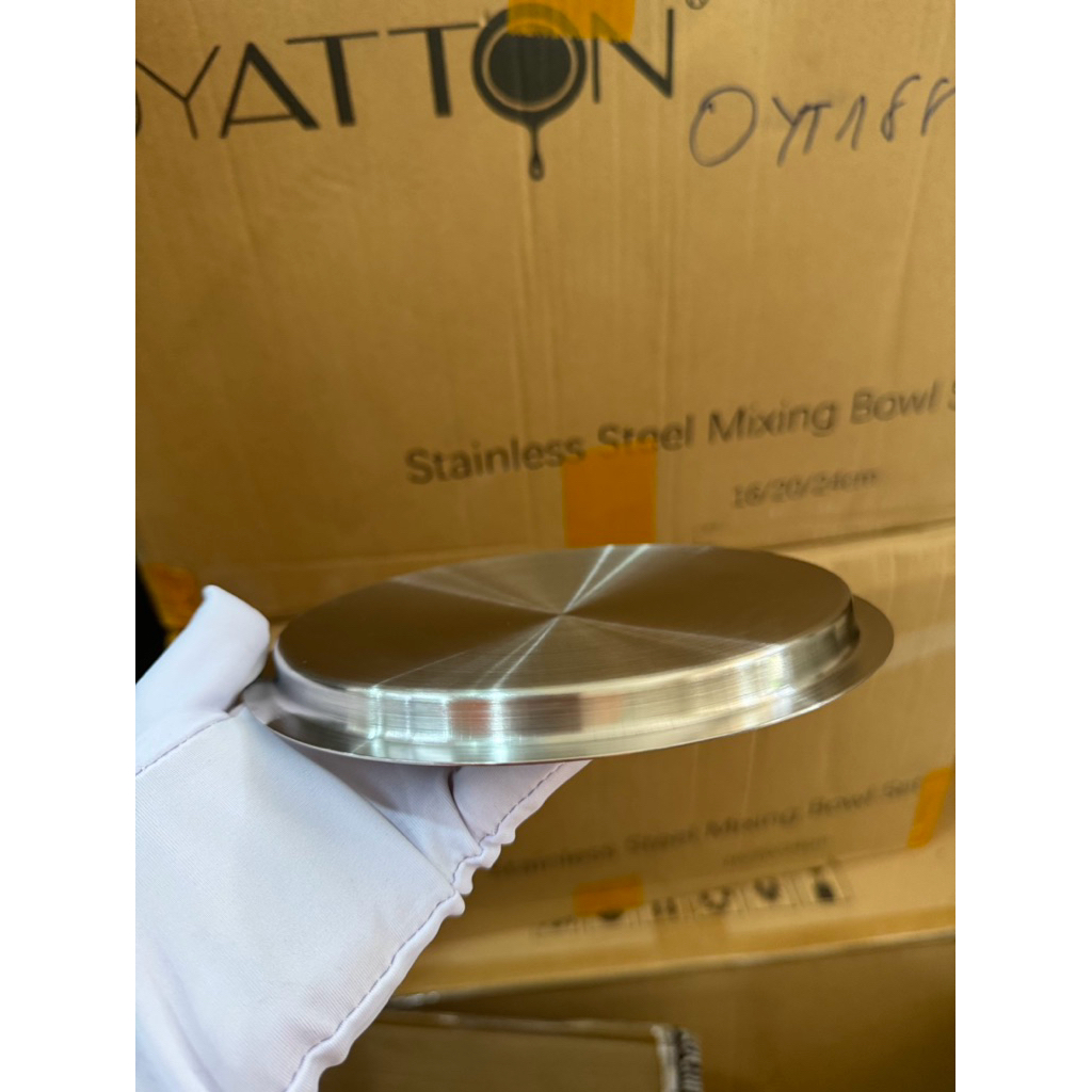 Nắp Đậy Inox Liền Khối Vung Inox Oyatton Không Đinh Tán