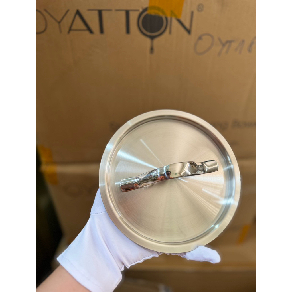 Nắp Đậy Inox Liền Khối Vung Inox Oyatton Không Đinh Tán