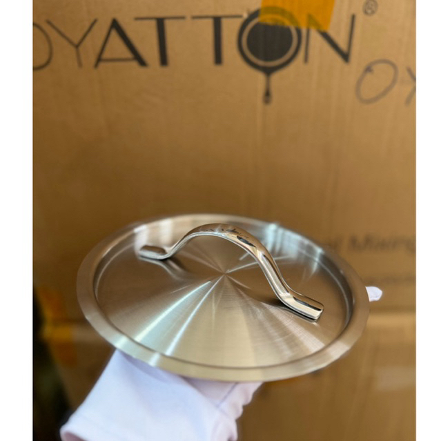 Nắp Đậy Inox Liền Khối Vung Inox Oyatton Không Đinh Tán