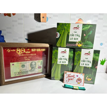 [GC] Combo 3 Hộp Trà Cần Tây Lá Sen Thảo Mộc Túi Lọc (Hộp 90 Túi) – Thuyền Triết Shop