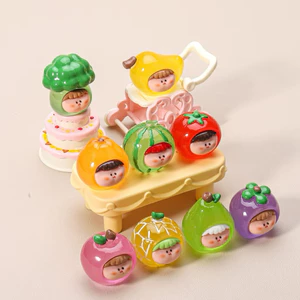 Tự xé Túi Mù Cậu Bé Rau Củ Dạ Quang Siêu Đáng Yêu, Phù Hợp Làm Quà Tặng, Đồ Trang Trí Siêu Cute,..