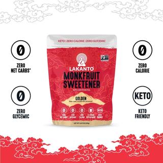 Đường ăn kiêng la hán quả Lakanto Monkfruit with erythritol, khong làm tăng chỉ số đường huyết