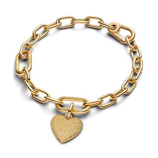 Charm Pandora ME Mạ Vàng 14K Trái Tim - Kỷ Vật Tình Yêu