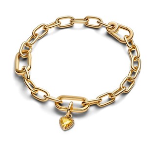 Charm Pandora Mạ Vàng 14K Trái Tim - Ánh Năng Ban Mai