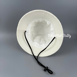 [ 2-5 TUỔI ] MŨ TAI BÈO THÊU MIU CHO TRẺ EM - NÓN VÀNH ĐI NẮNG CHO BÉ GÁI
