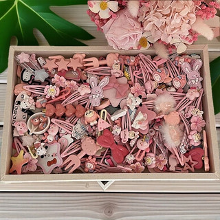 Set 50 Món Kẹp Tóc Siêu Cute Phong Cách Hàn Quốc