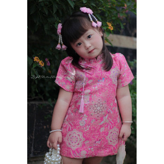 Set 2 kẹp tóc tua rua trung thu, tết cho bé