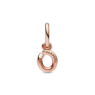 Charm Pandora Moments Mạ Vàng Hồng 14K Hình Chữ O