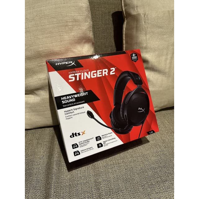 Tai nghe Hyperx Cloud String 2 Core( mở hộp, chỉ tai micro dây chia) | BigBuy360 - bigbuy360.vn