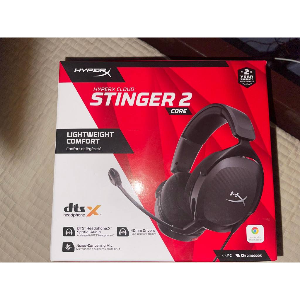 Tai nghe Hyperx Cloud String Core new opened box( chỉ mở hộp)